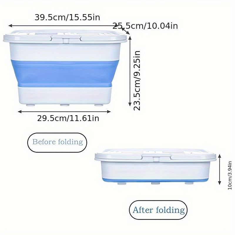 13L Folding Fishing Bucket Collapsible Live Fish Container