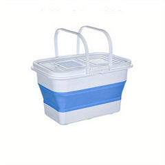 13L Folding Fishing Bucket Collapsible Live Fish Container