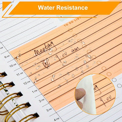 62 cm x 7 Lined Transparent Stickers & 4 Cushions - Self-adhesive Memo Labels