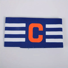 Football Captain Armband C Word Mark Paste Team Leader Nylon Adjustable