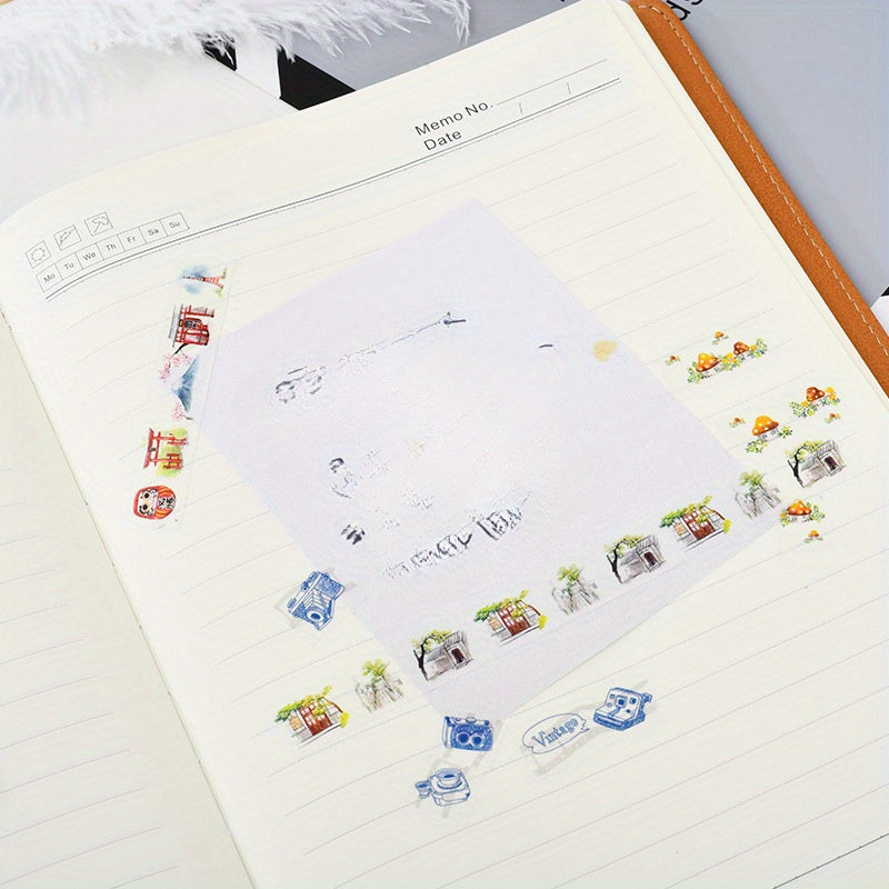 1pc Starry Sky Creative Stickers And Paper Tape AK Style