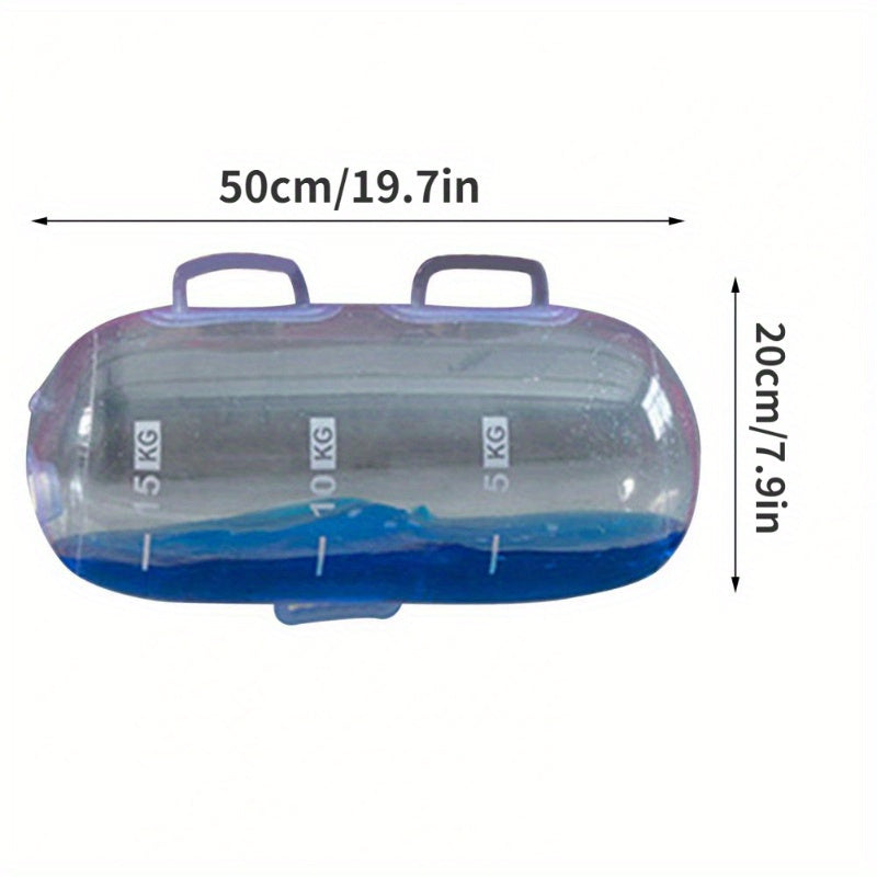 Portable Weighted Water Bag for Body Strengthening Fitness Training