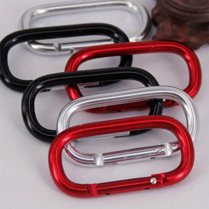 1pc Hiking Aluminum Water Bottle Hook Bag Strap Buckle Ring Outdoor Clip