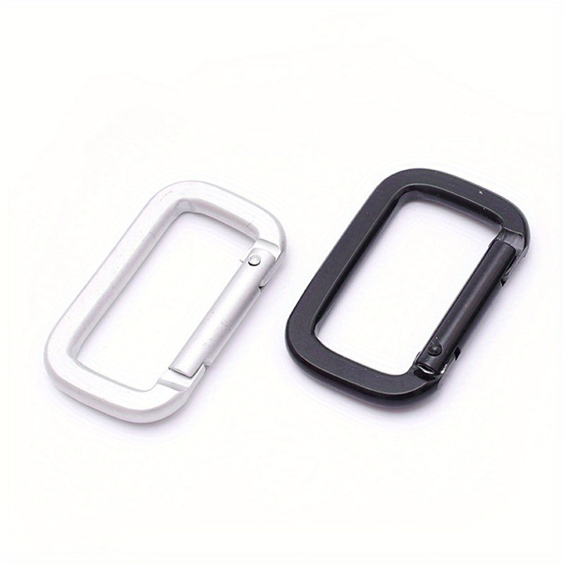 5pcs Safety Buckle for Hiking Camping Aluminum Carabiner Backpack Hanging