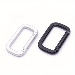 5pcs Safety Buckle for Hiking Camping Aluminum Carabiner Backpack Hanging