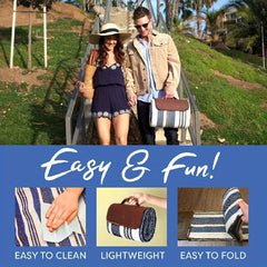 XL Picnic Blanket Waterproof Sandproof Beach Mat Couples Gift Ideas