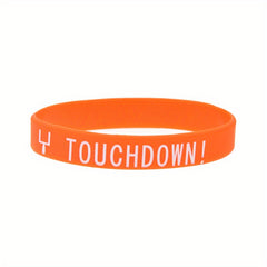 Rugby Football Silicone Sport Bracelet Waterproof Reusable Wear Resistance Wrist