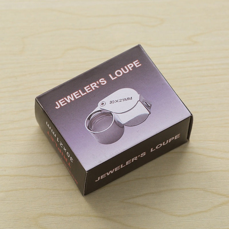 Pocket Jewellers Glass Magnifying Magnifier Jewelry Loupe