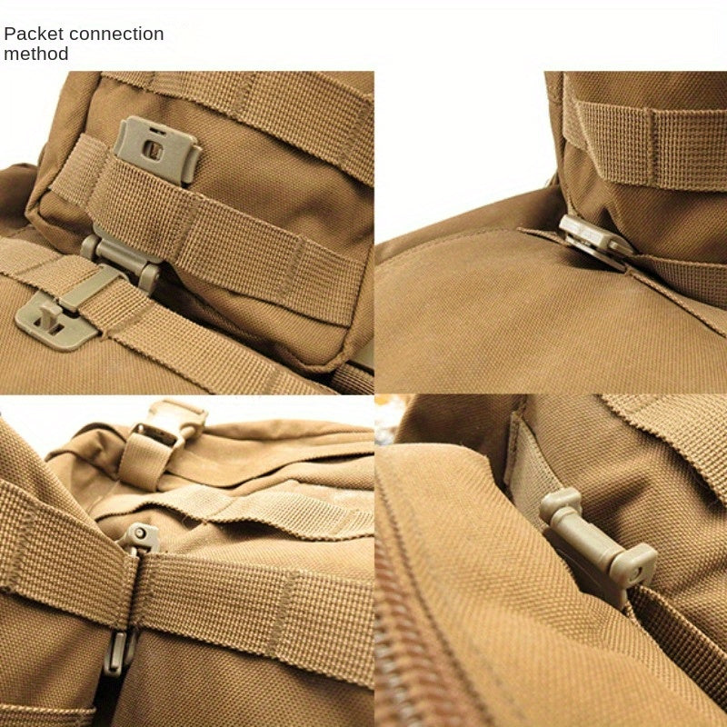 4PCS Molle Bag Belt Clip for Backpacks