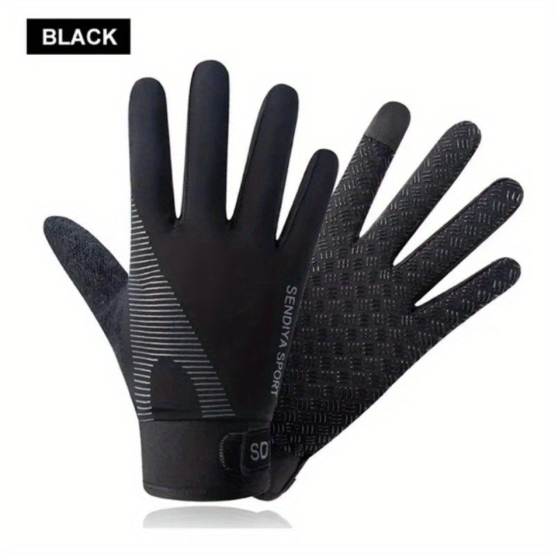 Cycling Gloves Touch Screen Full Finger Outdoor Fishing Motorcycle Bike Gloves