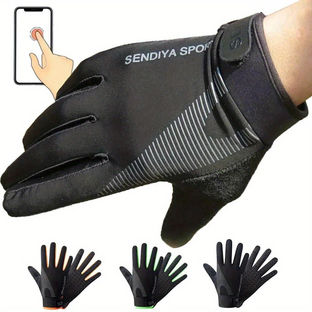 Cycling Gloves Touch Screen Full Finger Outdoor Fishing Motorcycle Bike Gloves