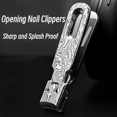 Large Opening Nail Clippers with Household Nail Scissors