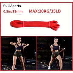 Fitness Tension Band Strength Training Pull Up Resistance Band