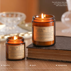 Scented Candle Fresh Light Soy Wax Glass Wedding Fragrance Candle