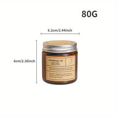 Scented Candle Fresh Light Soy Wax Glass Wedding Fragrance Candle