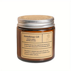 Scented Candle Fresh Light Soy Wax Glass Wedding Fragrance Candle