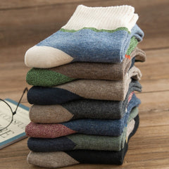 5 Pairs Men's Crew Socks Breathable Casual Unisex Outdoor All Seasons