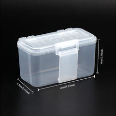 Red Worm Live Bait Box for Fishing