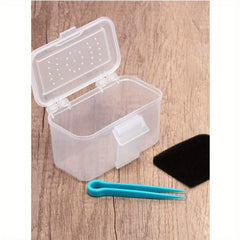 Red Worm Live Bait Box for Fishing
