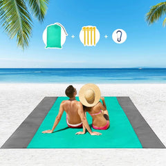 Sandproof Beach Mat Picnic Blankets Waterproof and Quick Drying Outdoor Mat