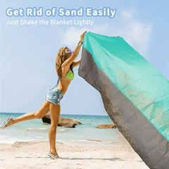 Sandproof Beach Mat Picnic Blankets Waterproof and Quick Drying Outdoor Mat