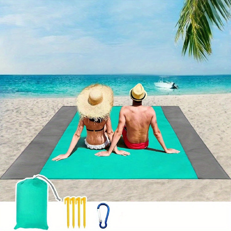 Sandproof Beach Mat Picnic Blankets Waterproof and Quick Drying Outdoor Mat