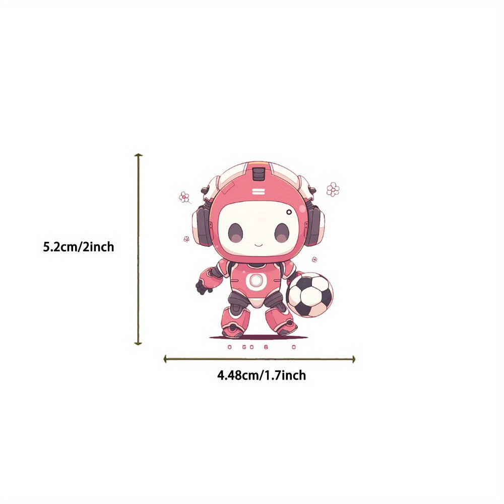 50pcs Cartoon Robot Waterproof Doodle Laptop Sticker