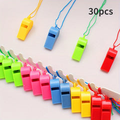 Plastic Sports Referee Whistles Birthday Party Favors