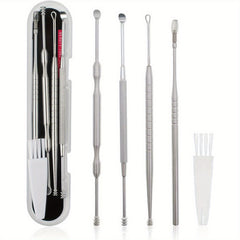 6pcs Ear Pick Set Ear Wax Removal Tool with Storage Case
