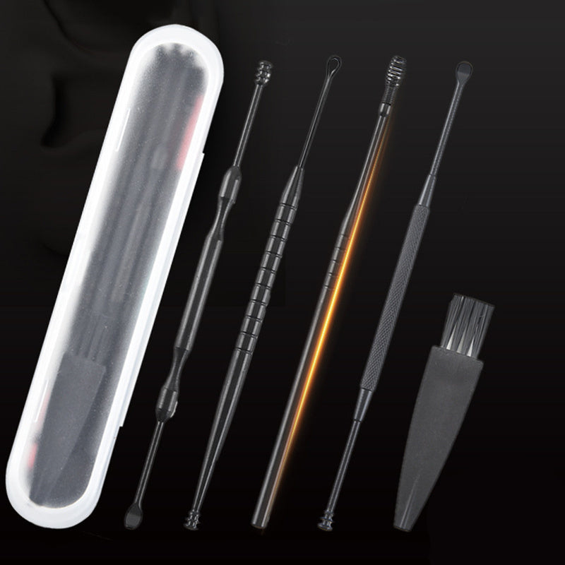 6pcs Ear Pick Set Ear Wax Removal Tool with Storage Case