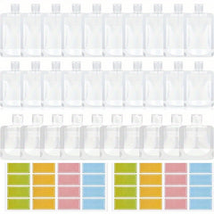 10pcs Portable Fluid Makeup Packing Bag for Travel