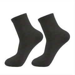 Men's Mid Crew Sport Socks 5 Pairs | Sweat Absorbing & Comfy