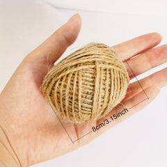 30m Hemp Rope Wall Decoration Hanging Wall Woven Thin Rope Small Accessories