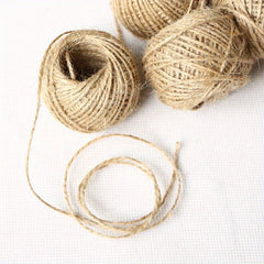 30m Hemp Rope Wall Decoration Hanging Wall Woven Thin Rope Small Accessories
