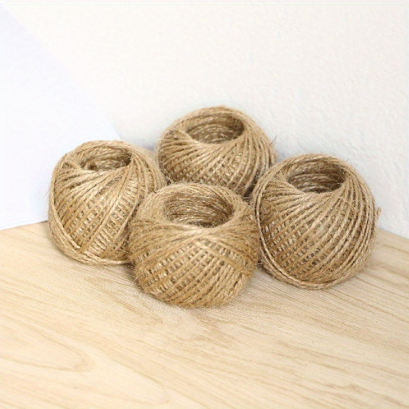 30m Hemp Rope Wall Decoration Hanging Wall Woven Thin Rope Small Accessories