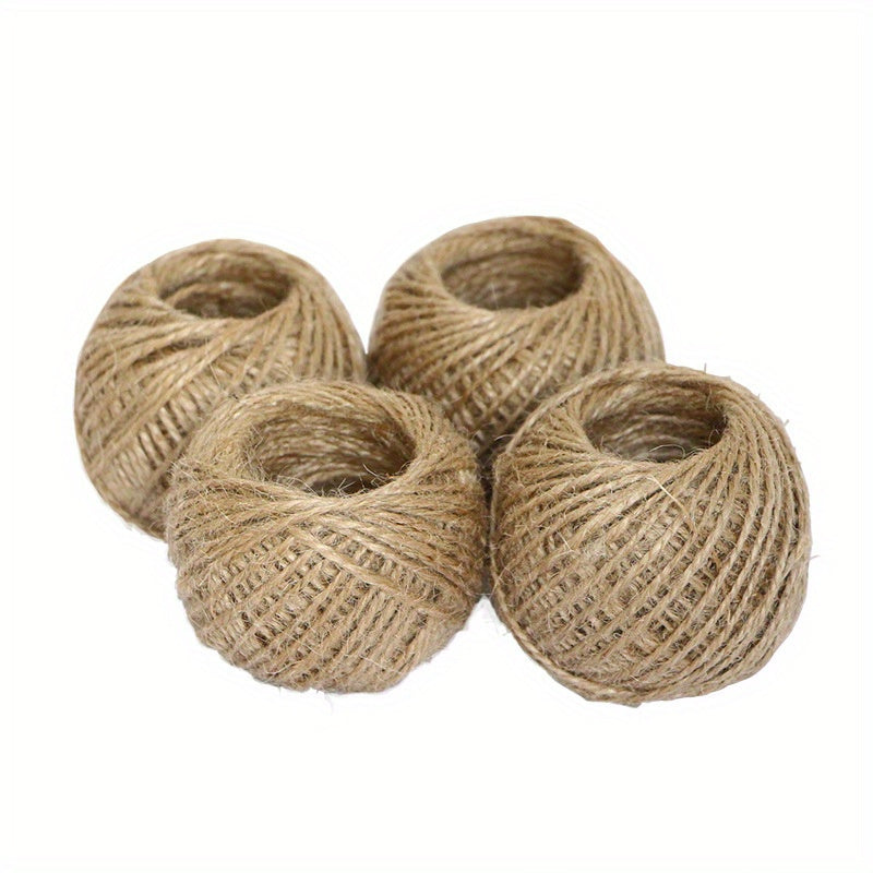 30m Hemp Rope Wall Decoration Hanging Wall Woven Thin Rope Small Accessories