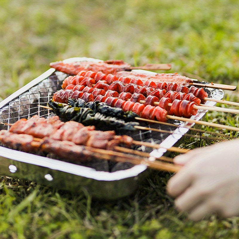 Outdoor Disposable BBQ Stove Less Smoke High Temp Convenient Carbon Stove