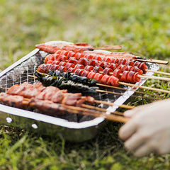 Outdoor Disposable BBQ Stove Less Smoke High Temp Convenient Carbon Stove