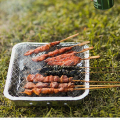 Outdoor Disposable BBQ Stove Less Smoke High Temp Convenient Carbon Stove