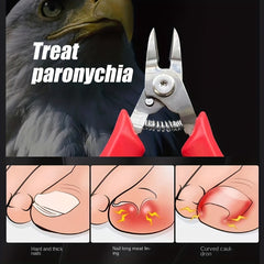 Professional Podiatrist Toenail Clippers Extra Sharp Pointed Blades