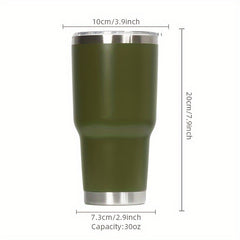 30oz Stainless Steel Insulated Travel Tumbler for Outdoor Sports