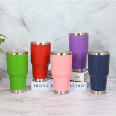 30oz Stainless Steel Insulated Travel Tumbler for Outdoor Sports