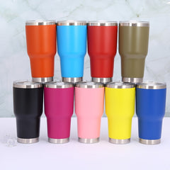 30oz Stainless Steel Insulated Travel Tumbler for Outdoor Sports
