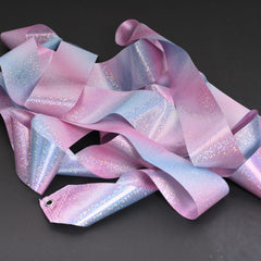 Rhythmic Gymnastics Ribbon 78 74in Random Pattern Dance Performance Props