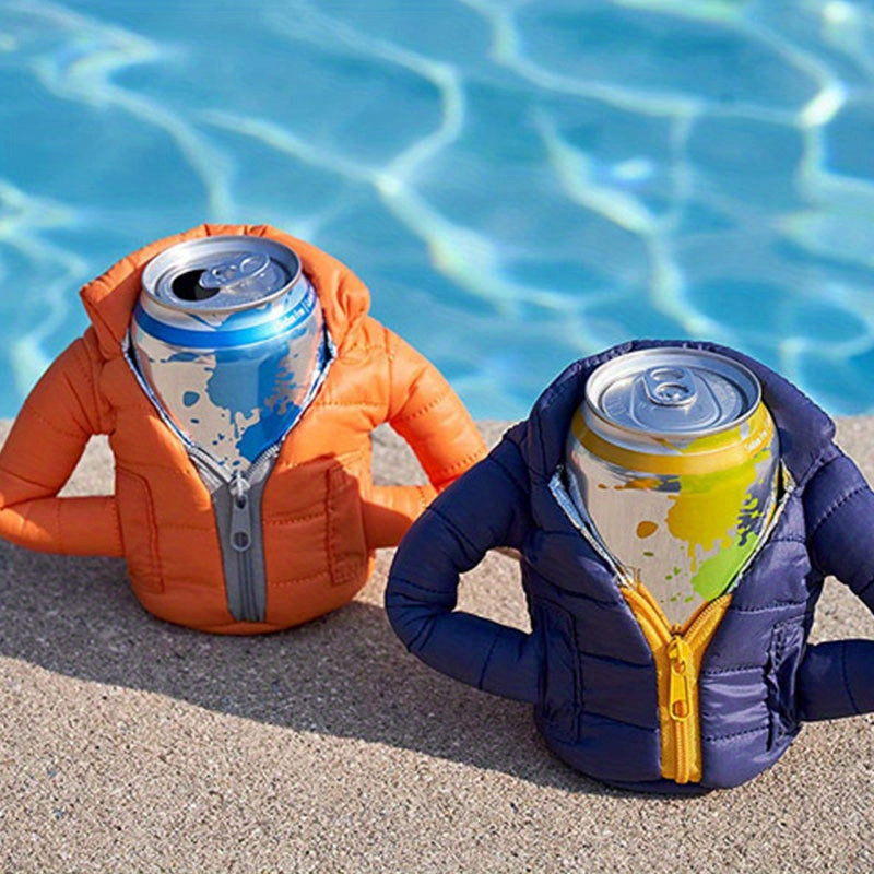 Beverage Insulating Jacket Cooler Vest for Outdoor Camping Picnic Party