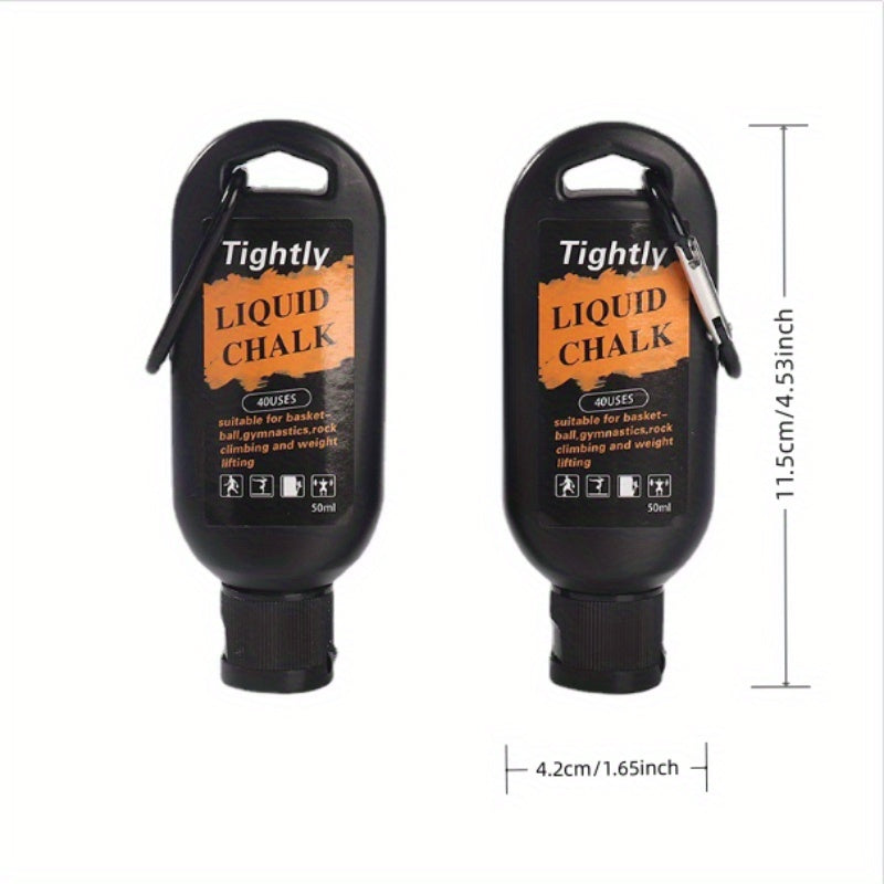 2 Bottles 50ml 1.69oz Portable Magnesium Powder Gym Sports Fitness