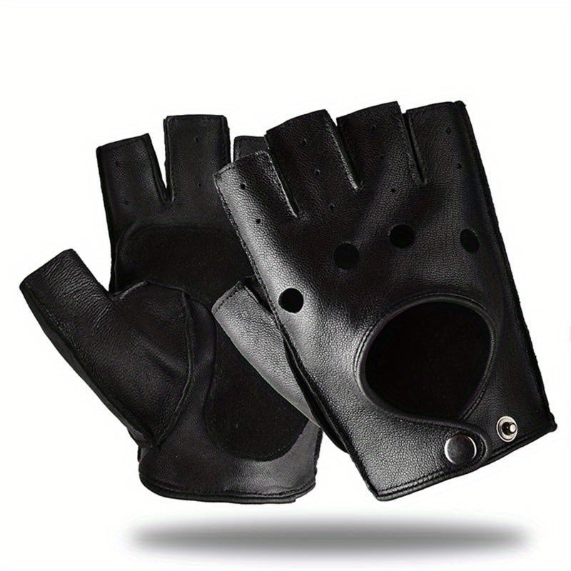Men's Retro Touch Screen Motorcycle Gloves for Autumn and Winter