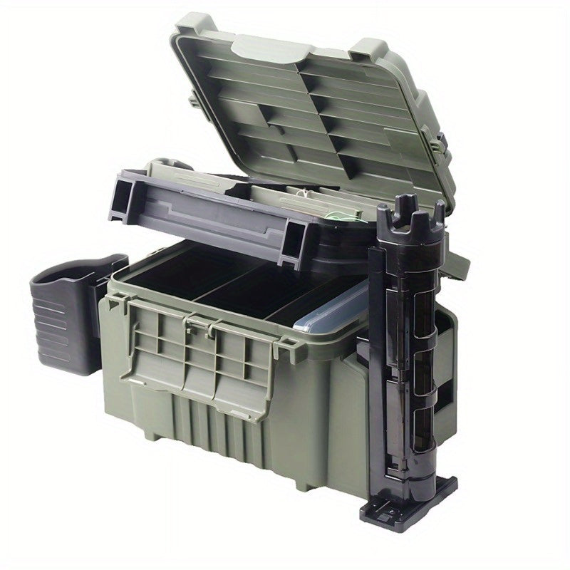 Adjustable Fishing Rod Inserter Rack Convenient Outdoor Accessory