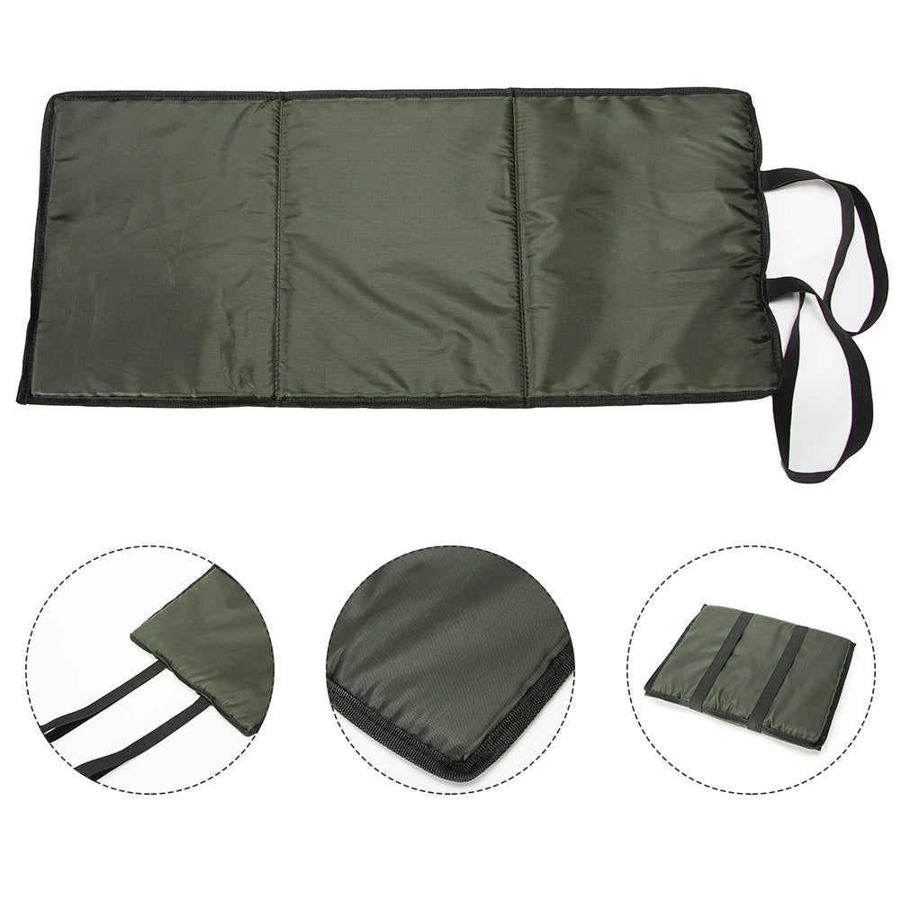 3 Layer Carp Landing Mat Foldable Sponge Cushion Fishing Accessory