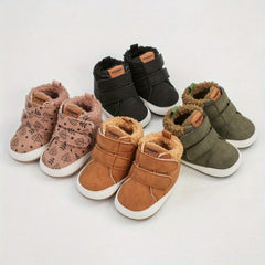 Soft Warm Fleece Boots for Baby Girls